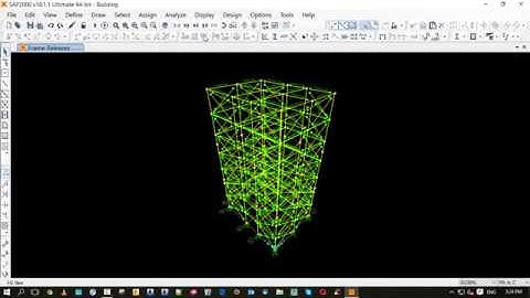 CSI sap2000 v18 steel structure design building