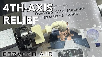 4th Axis Relief, a Carvera Air Example Project