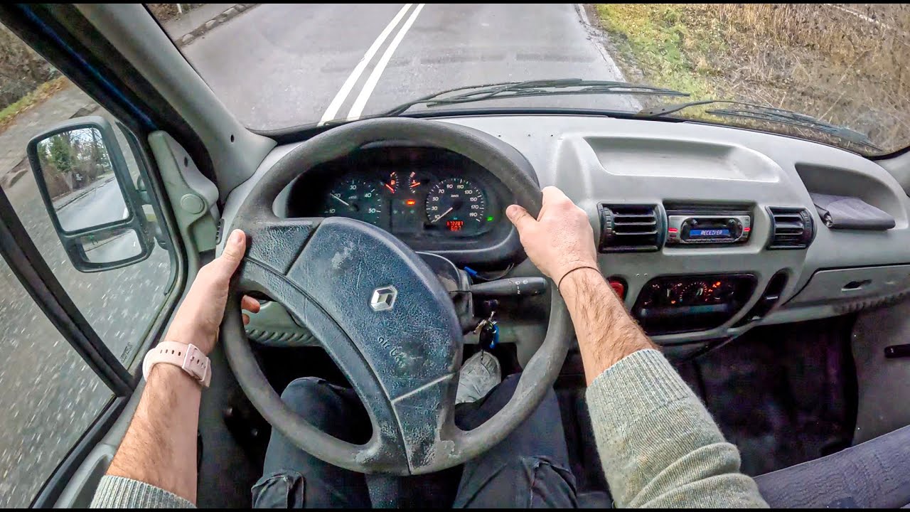2002 Renault Master 672 000 km (2.2 TD 90 hp) | POV Test Drive #2308 Joe Black