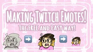 How to Make Resize Custom TWITCH EMOTES