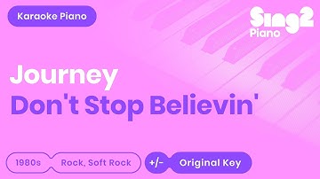 Thumbnail of Journey - Don't Stop Believin' (Karaoke Piano)