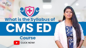 What this CMSED Course Syllabus Teaches