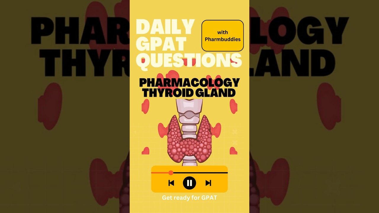 GPAT 2025 Exam preparation | Study previous year questions | By Pharmbuddies.