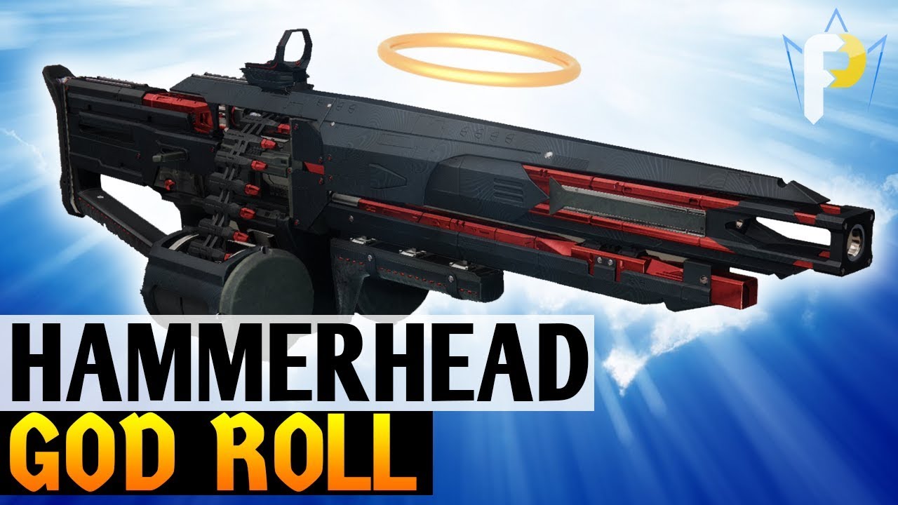 Best Legendary Machine Gun GOD ROLL HAMMERHEAD YouTube