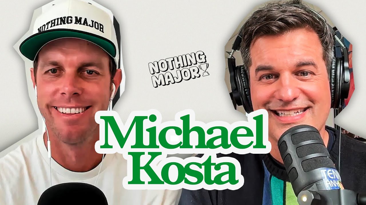 Майкл Коста присоединяется к Pod, обсуждая теннис и свою новую книгу | Эпизод 47