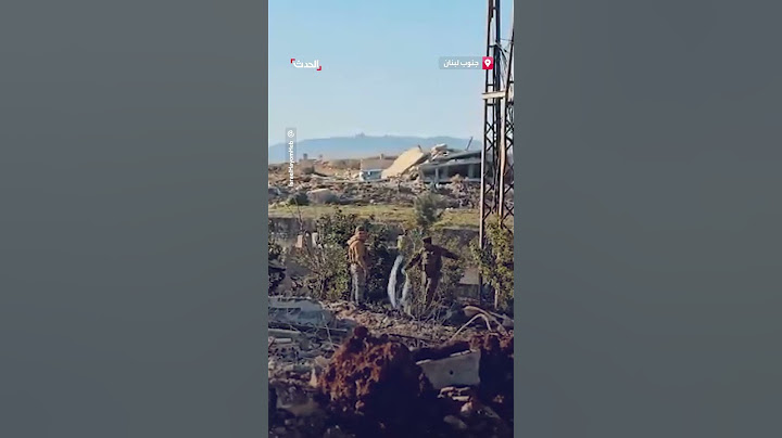 جنود لبنانيون يزيلون أعلام إسرائيل بعد انسحاب جيشها من الجنوب