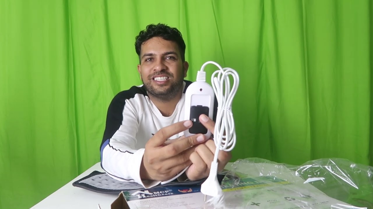 Velvet Electric heating pad from Dr care unboxing in English #VelvetPad #VelvetHeatingPad #HeatPad