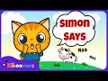 Simon says game  the kiboomers preschool songs  brain break