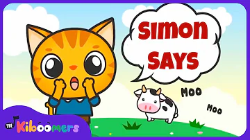 Simon Says Game - THE KIBOOMERS Preschool Songs - Brain Break