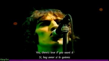The Verve - Sonnet (SUBTITULOS INGLES-ESPAÑOL) live