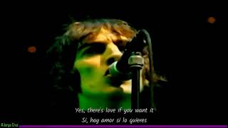 The Verve - Sonnet (SUBTITULOS INGLES-ESPAÑOL) live