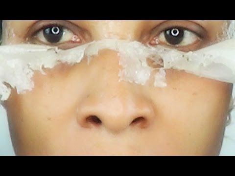 Diy peel off face mask