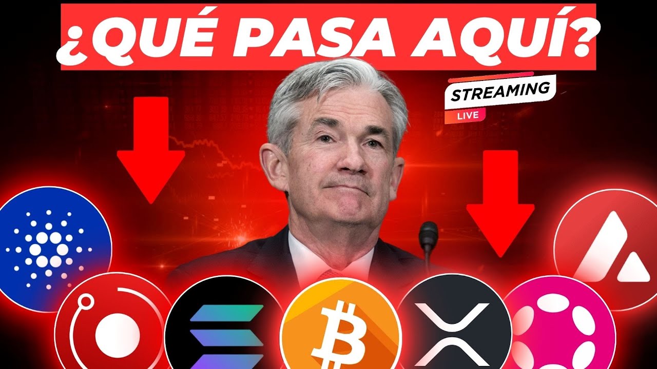 🔥¿RECOMPRAR O SALIR CORRIENDO? | BITCOIN y las CRIPTOMONEDAS CAEN |  análisis en vivo