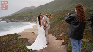 Shooting An Elopement in Big Sur (BTS Footage)