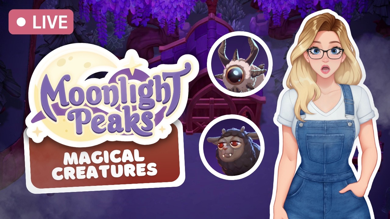 🔴 Adopting ANIMALS in Moonlight Peaks! 💜