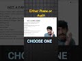 CHOOSE ONE #ytshorts #ytshortsindia #shorts #cafinal #audit #cafinalaudit #cainteraudit #icai #ca