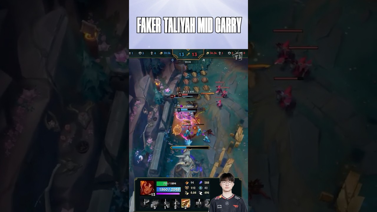 FAKER TALIYAH MID CARRY