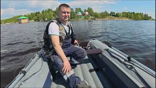 Parsun 2.6 !Обкатка нового мотора на Флагман 360U!
