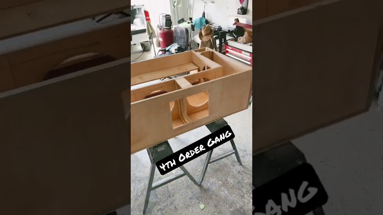 4th ORDER BANDPASS SUBWOOFER BOX FINNA BOOM