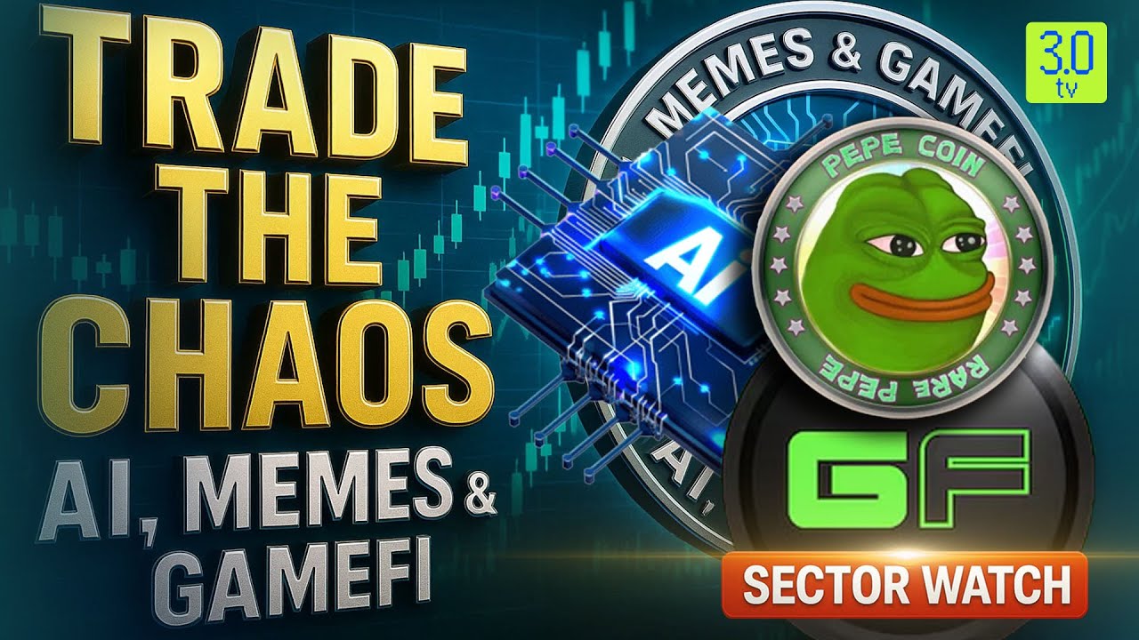 ИИ теряет Steam, мемы падают, GameFi падает — что делать трейдерам? | Sector Watch | 3.0 TV