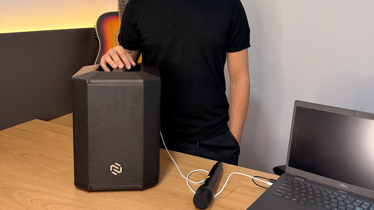 NUOMA ZY803 - 2 microfones sem fio, INTERFACE de áudio , proposta mais completa do MERCADO