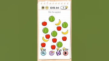 Pic the apple 🍎  | Brain 🧠 out 1 | Level 241 #brainout #subscribe #viral #shorts #video