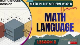 Lesson 5 | Math as a Language: Symbols, Grammar, & Structural Components | Math in the Modern World