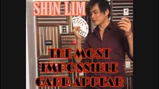 CRAZY! How SHIN LIM Makes Card Appear From An Empty Hand