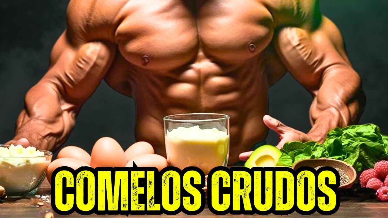 ¿No TIENES TIEMPO? Estos 7 Alimentos Te Harán MUSCULO Sin COCINARLOS