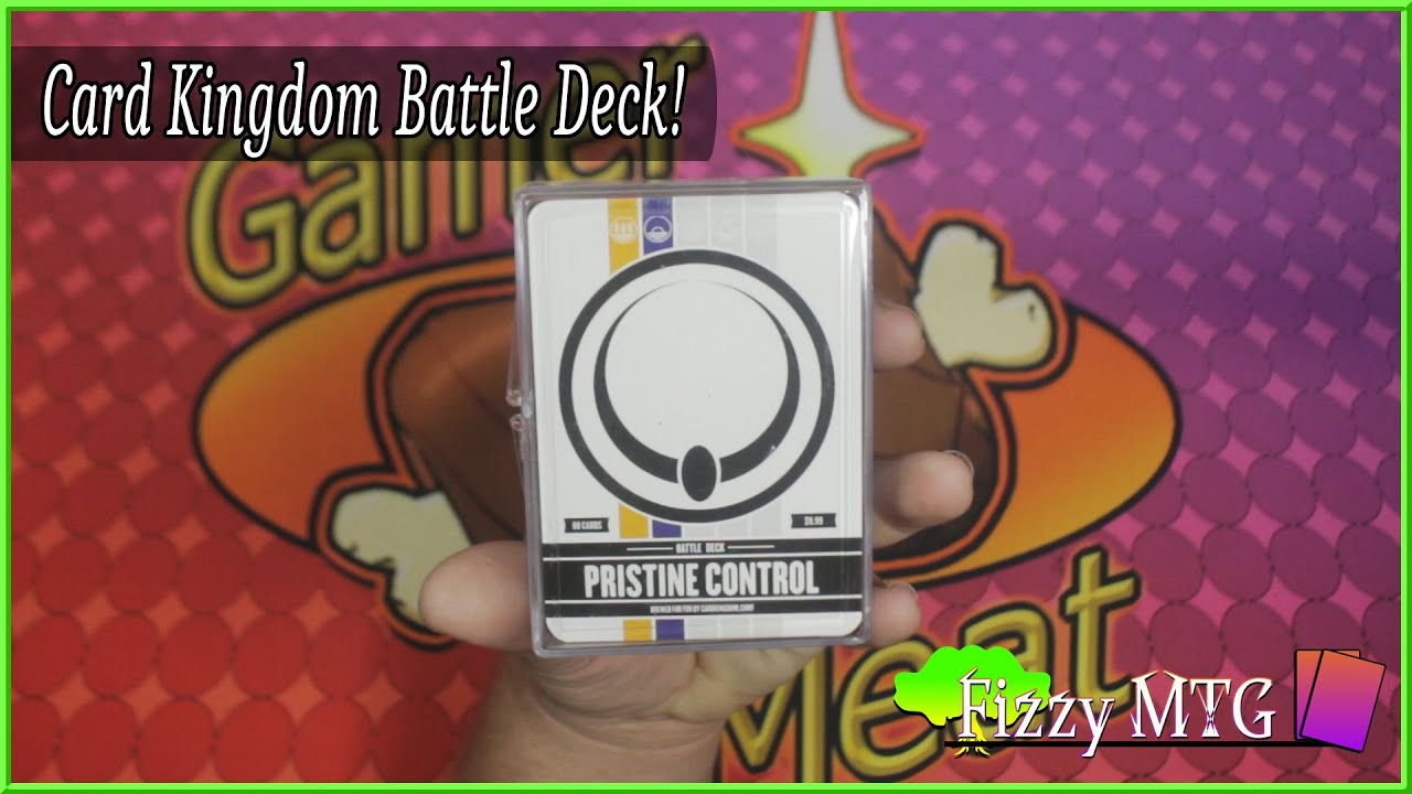 Pristine Control Card Kingdom Battle Deck! YouTube