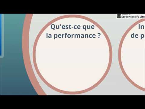 Vidéo: Qu'est-ce Que La Performance