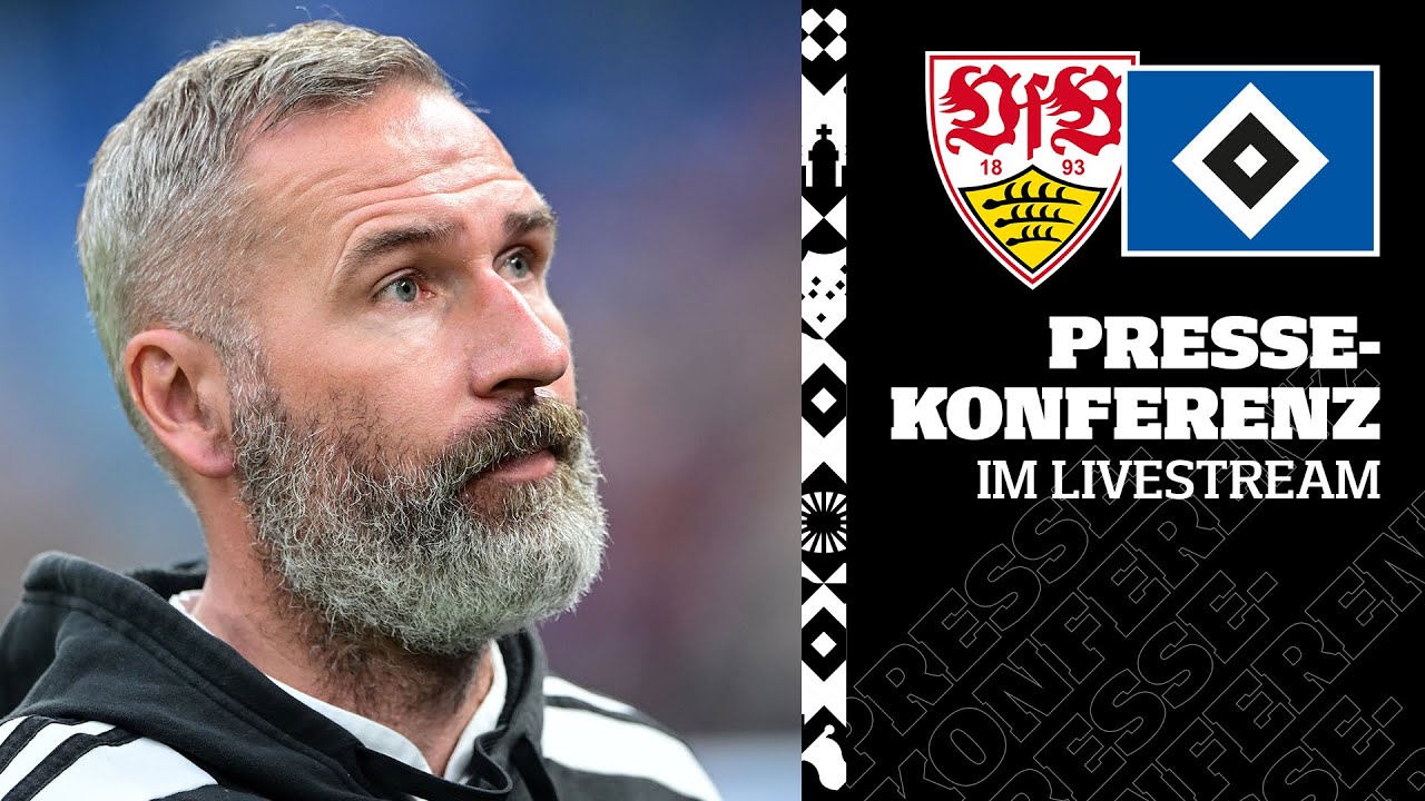 RE-LIVE PRESSEKONFERENZ I Hinspiel der Relegation I VfB Stuttgart vs