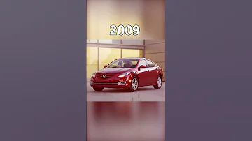 Evolution Of Mazda 6 2003 2022 Shorts 