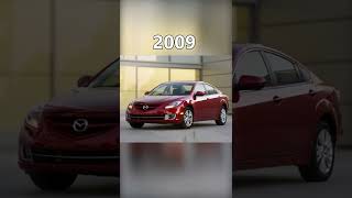 Evolution of Mazda 6 [2003 - 2022] #shorts