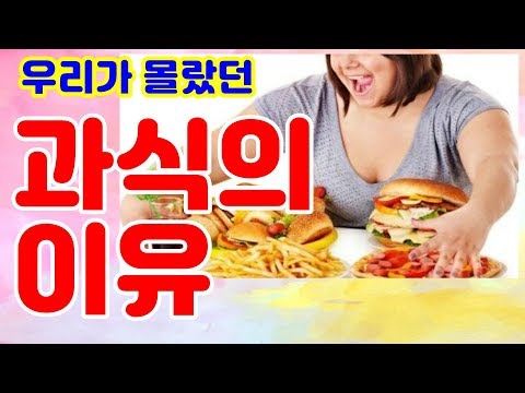 과식하는 무서운 이유 폭식 과식 멈추는 방법