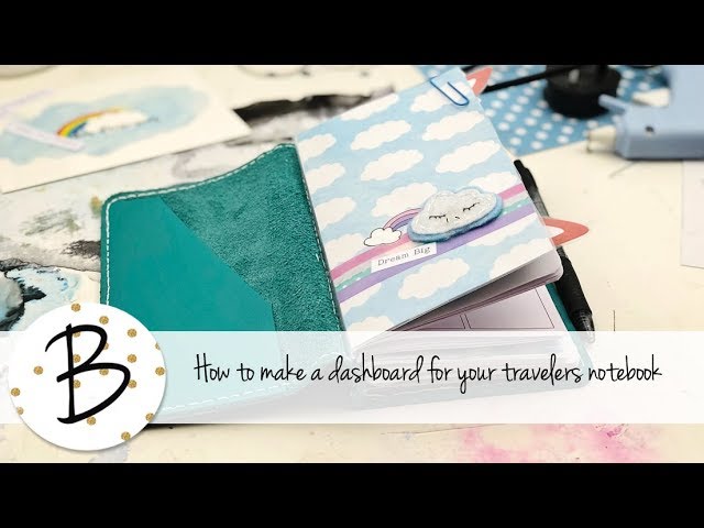 How to Make a Dashboard for a Travelers Notebook 