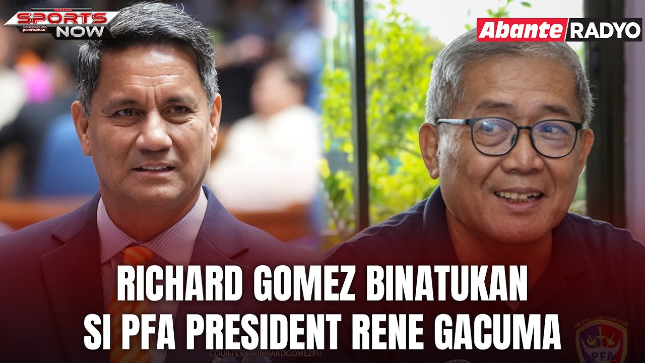 Richard Gomez binatukan si PFA President Rene Gacuma | SPORTS NOW