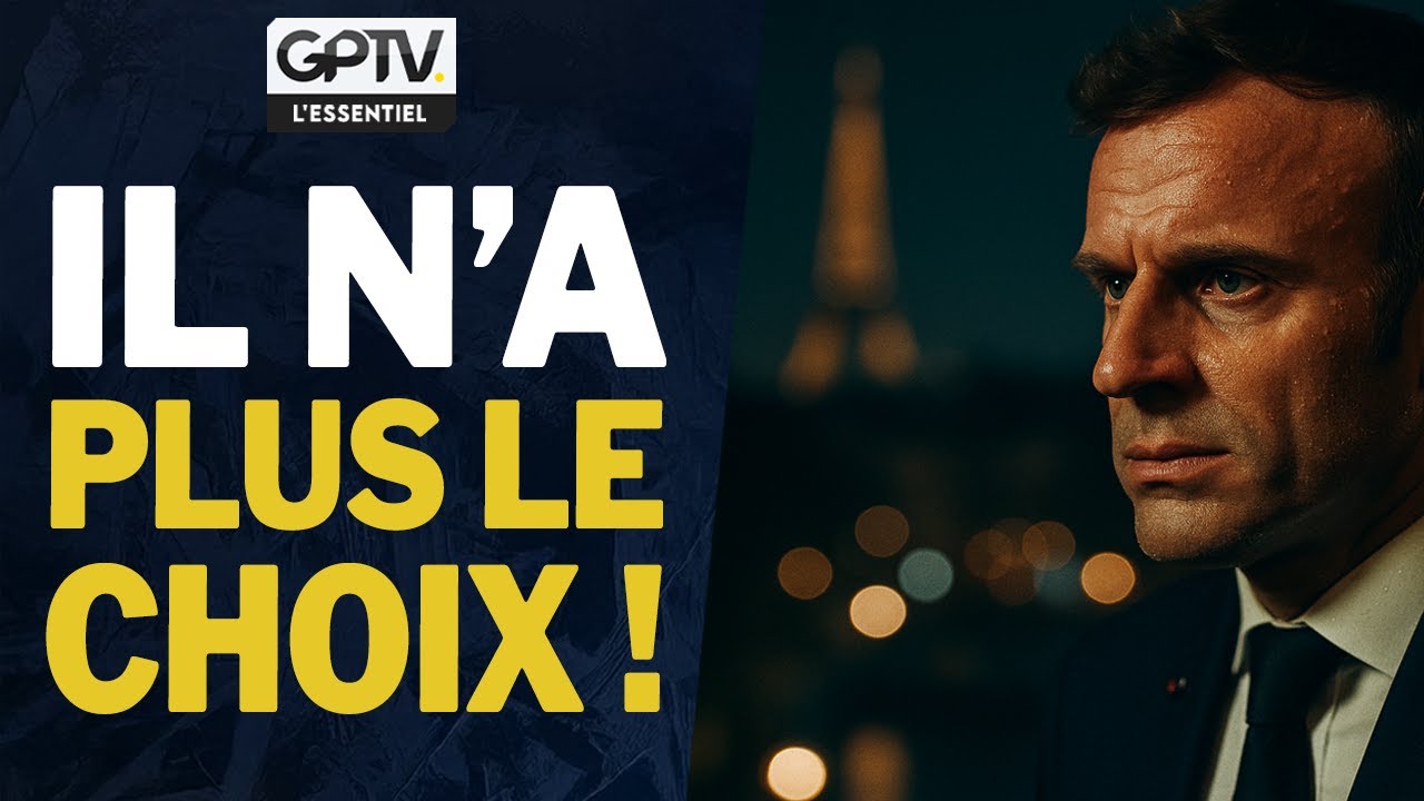 LE 10 SEPTEMBRE MACRON SERA SEUL FACE À LA COLÈRE DES FRANÇAIS | GPTV L’ESSENTIEL