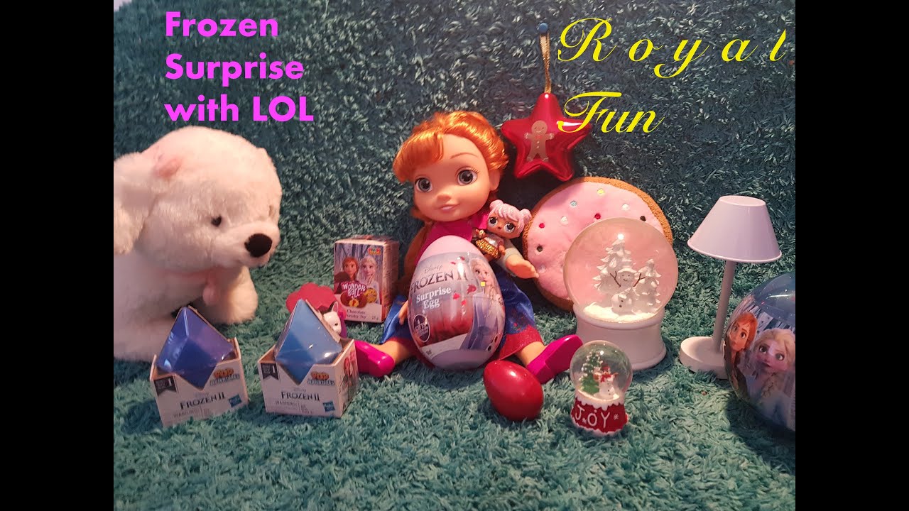 New Elsa and Anna toys kmart anna gift Frozen Surprise Gift with LOL