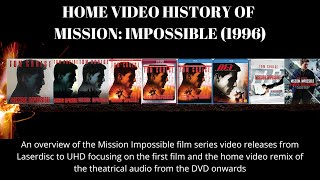 Home Video History of Mission Impossible (1996)