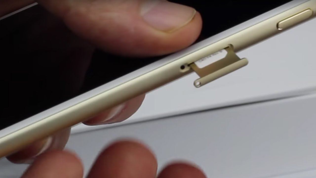 How To Place Sim Card Inside An Iphone 6 Iphone 6s Iphone 6s