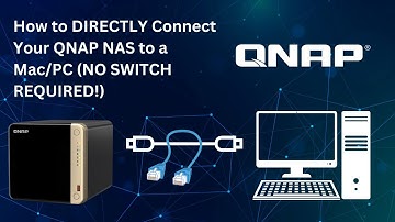 How to DIRECTLY Connect Your QNAP NAS to a Mac PC NO SWITCH REQUIRED! 2024