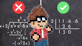 Synthetic Division Is Basically a Polynomial Division Cheat Code