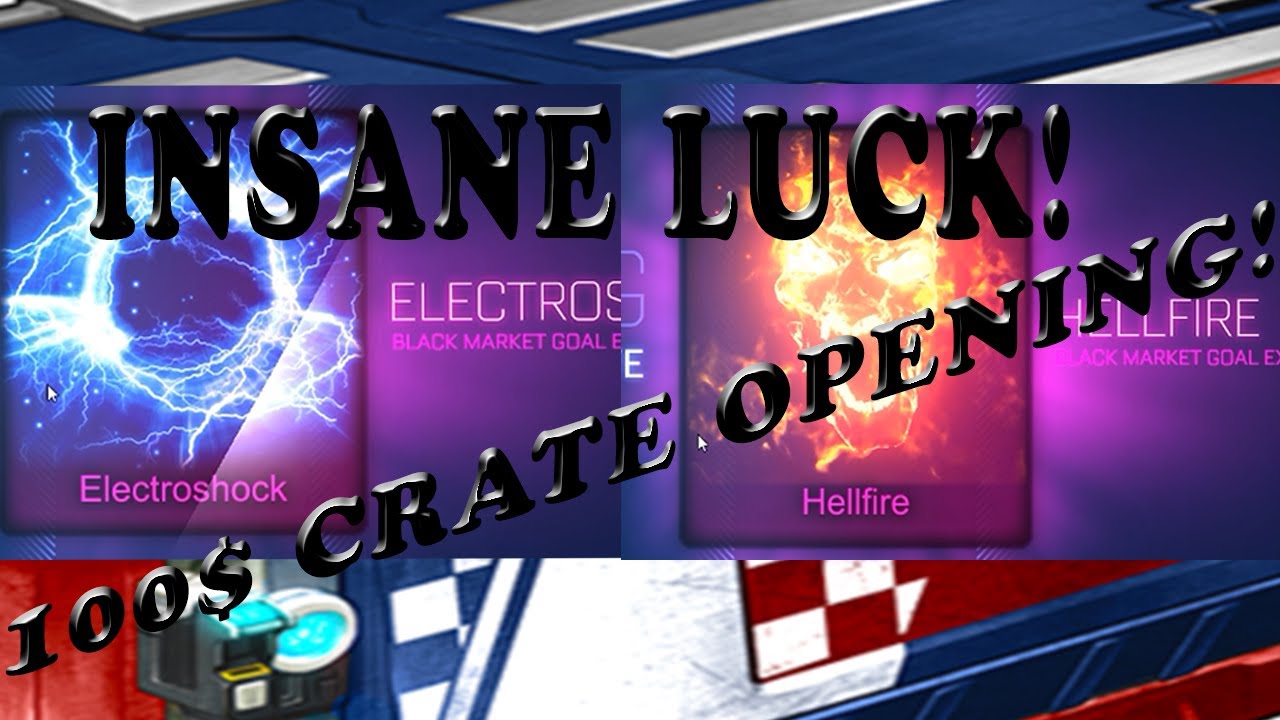 INSANE 100$ OPENING! - 45x Overdrive Crate Opening! - Rocket League