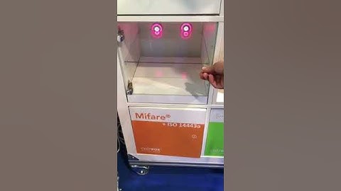 chipbox XLock glasdoor lock with RFID Transponder