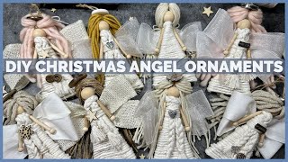 DIY Christmas Angel Ornaments!