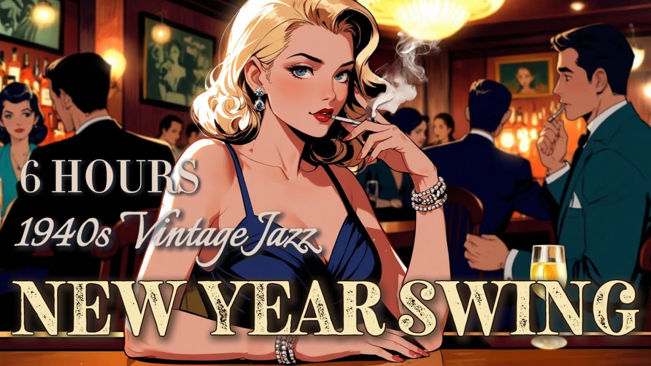 6 Hours of Vintage Swing Jazz | Happy New Year 2026✨Timeless 1940s Swing for Light & New Beginnings