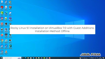 Rocky Linux 9.1 Installation on VirtualBox 7.0 with Guest Additions step by step