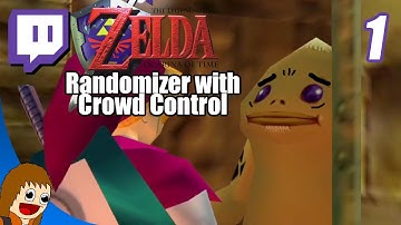 GORONS NEED THERAPY | Zelda: OoT Randomizer w/ Crowd Control [1]