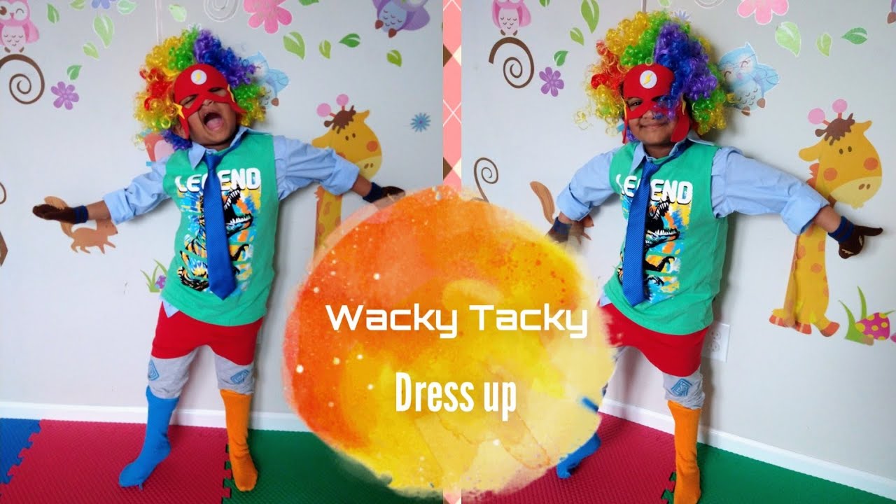 Wacky Tacky Wednesday dress up at school | Kids outfit ideas - YouTube